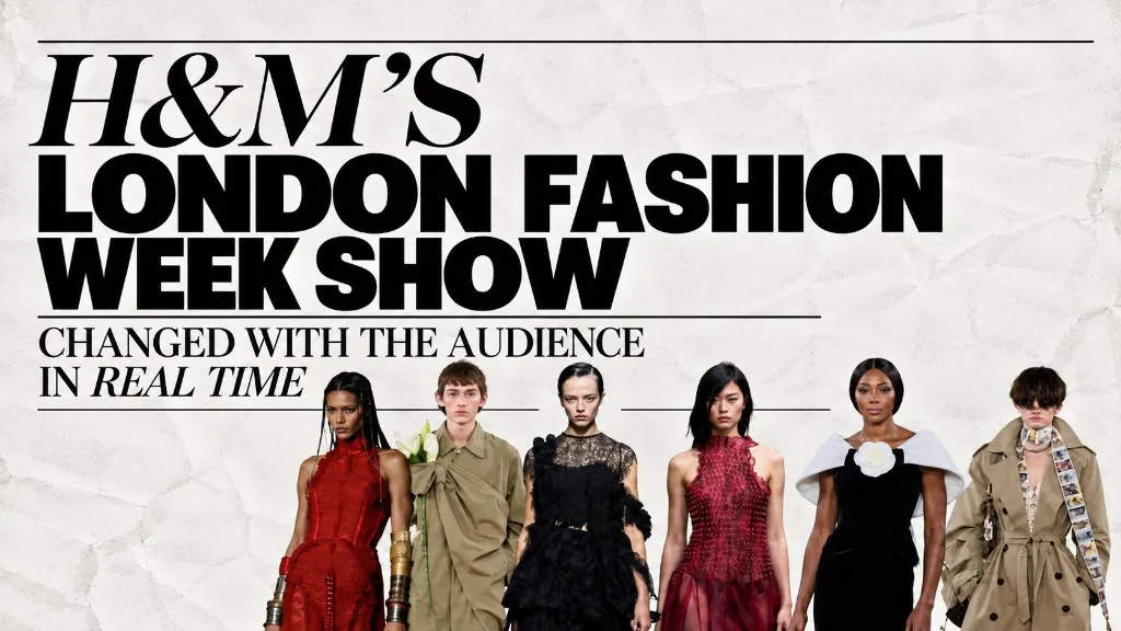 Nick Knight Used AI to Turn H&M's Fashion Show Into Something Interactive