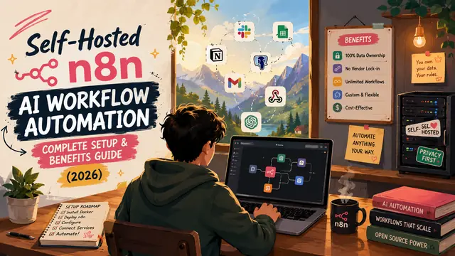 Self-Hosted n8n AI Workflow Automation: Complete Setup & Benefits Guide (2026)
