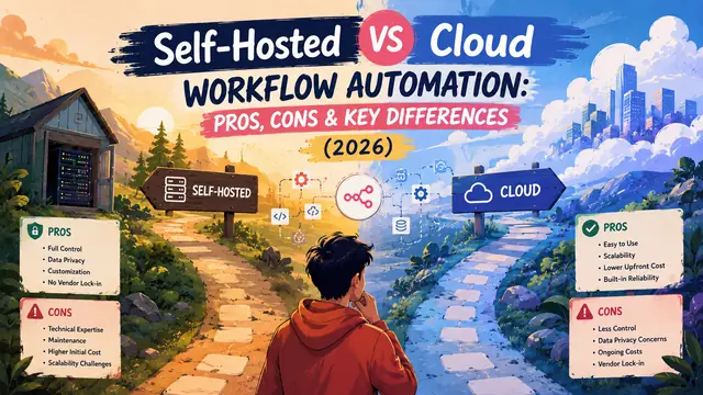 Self-Hosted vs Cloud Workflow Automation: Pros, Cons & Key Differences (2026)